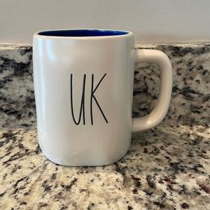 Rae Dunn UK double sided coffee mug
